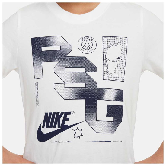 Nike Παιδική κοντομάνικη μπλούζα Paris Saint-Germain Futura Tee Nike Παιδική κοντομάνικη μπλούζα Paris Saint-Germain Futura Tee